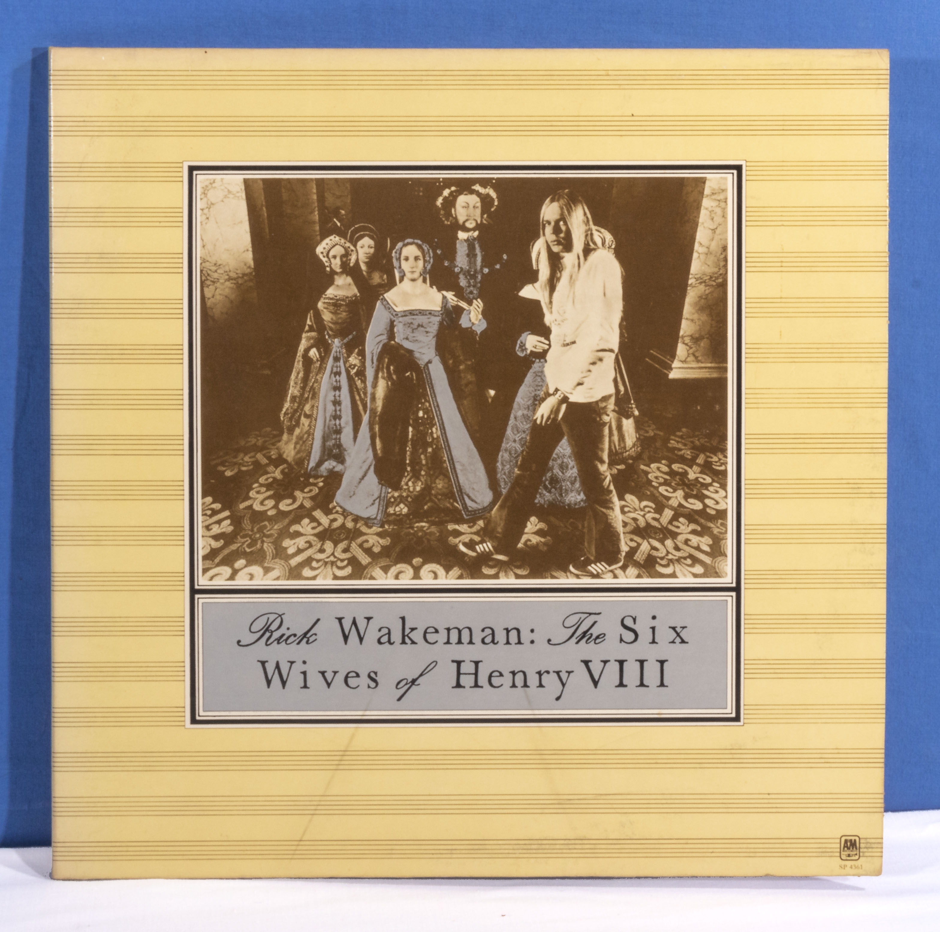 Rick Wakeman - a copy of The Six Wives of Henry VIII, VG+ to near mint