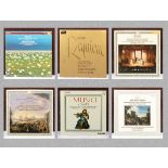 Four classical albums Mozart and Vivaldi, together with two boxed sets, Mozart and Vivaldi