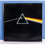 Pink Floyd - Dark Side of the Moon album complete with unused posters and postcards, VG+ to near