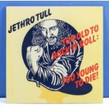 Jethro Tull - a copy of Too Old to Rock and Roll: Too Young to Die, Chrysalis Records CHR 1111,