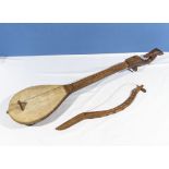 A Middle Eastern one string musical instrument