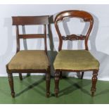 Two dining chairs