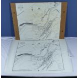 Two old maps of Hawick