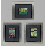 Three framed abstracts