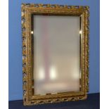 A gilt framed mirror 64cm x 46cm