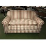 A drop end two seater sofa