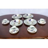 A Royal Worcester Evesham Vale four piece dinner and tea service, unused boxed