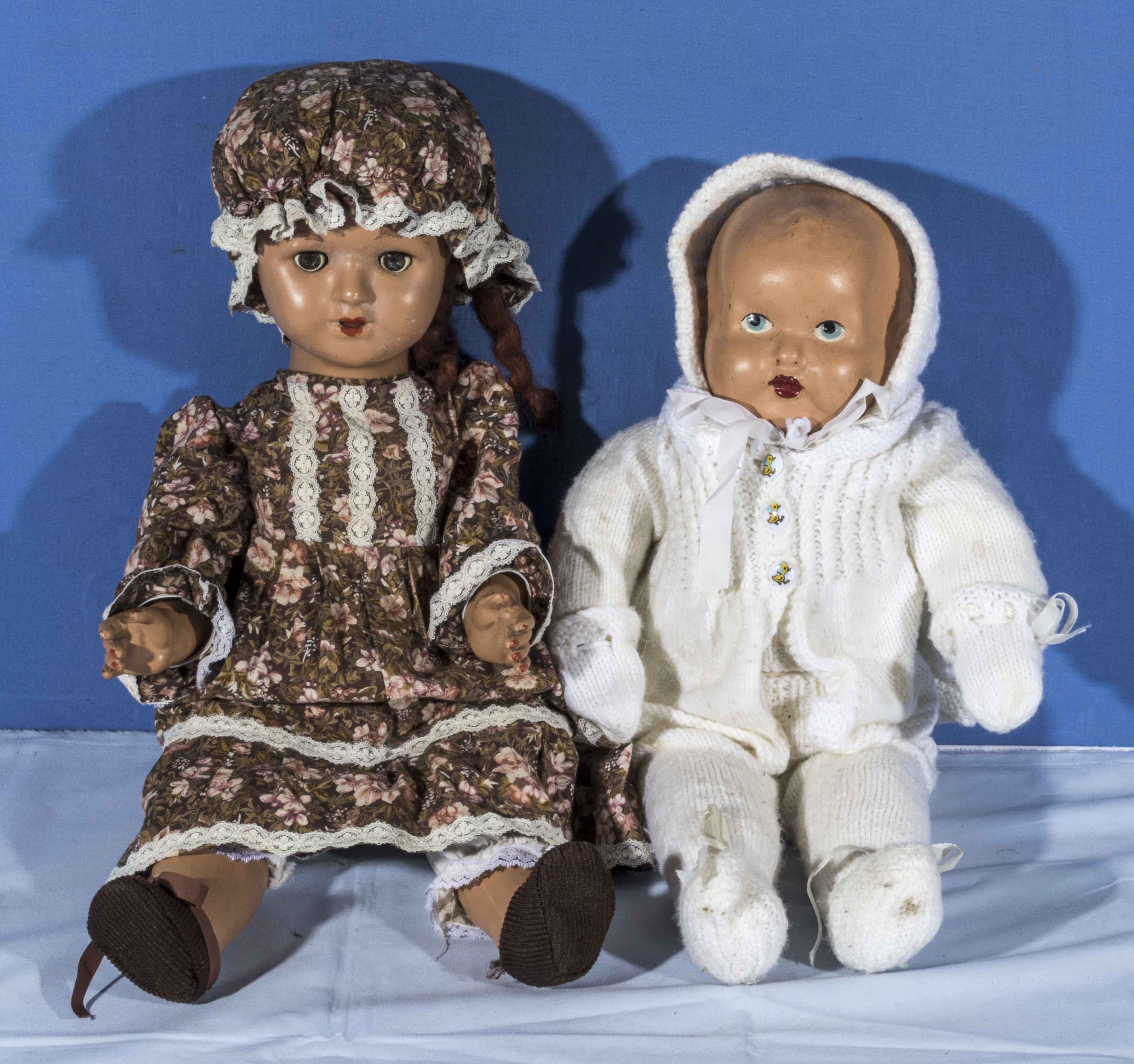 Two vintage dolls