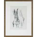Benno Schotz RSA (1891-1984) A framed drawing possibly a preliminary study of trees for his