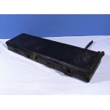 A Joseph Harkom leather gun case