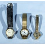 Three lady's wrist watches