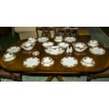 A Royal Albert 'Old Country Roses' twelve piece dinner service