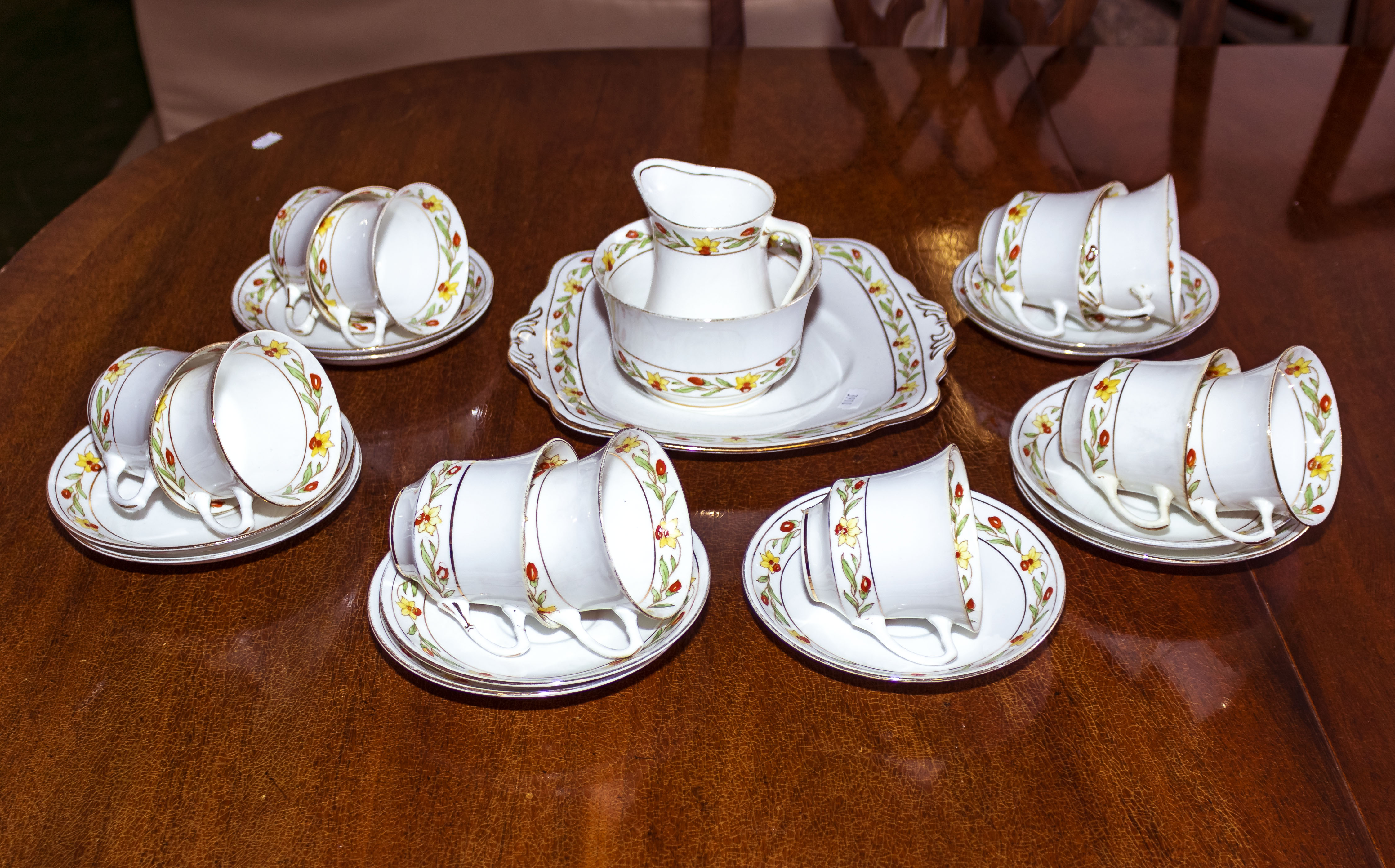 A Standard china part tea set