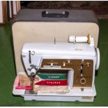 A Singer electric sewing machine