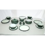 A Denby pottery part dinner service