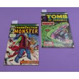 2 Marvel comics No.17 Nov. 1975 (Tomb of Darkness) No.16 May 1975 Frankenstein