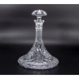 A ships crystal decanter