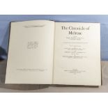 The Chronicle of Melrose limited ed.157 of 275 pub. Percy Lund Humphries 1936