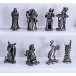 Eight Tudor Mint figures