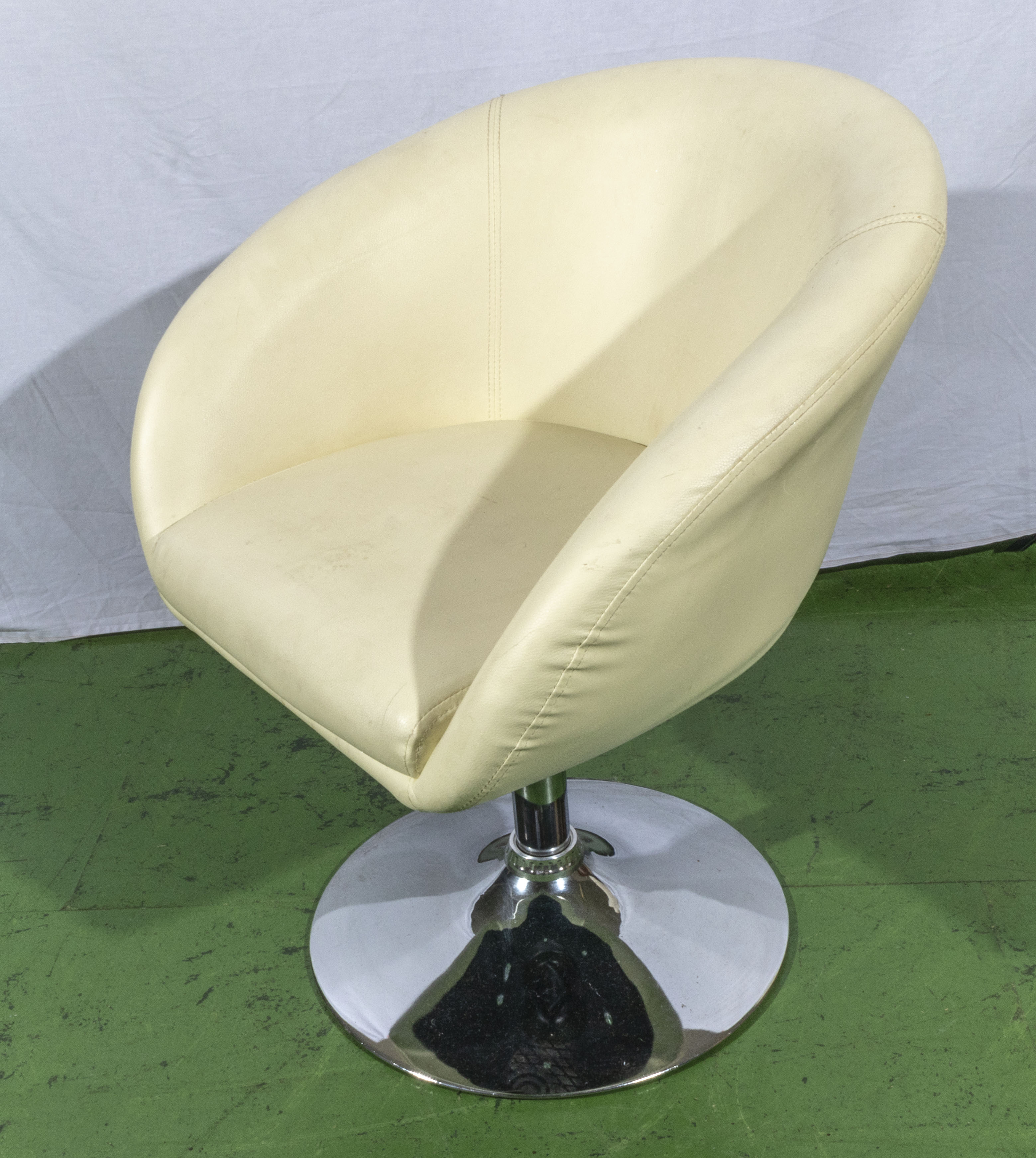 A retro swivel chair
