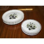 J B Wildmoor dinner and side plates