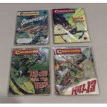 4 early vintage Commando comics, No 23, 26, 46,68