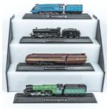 Four British steam locomotive models