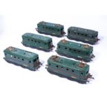 Six Hornby SNCF electric locomotive BB 8051 shells