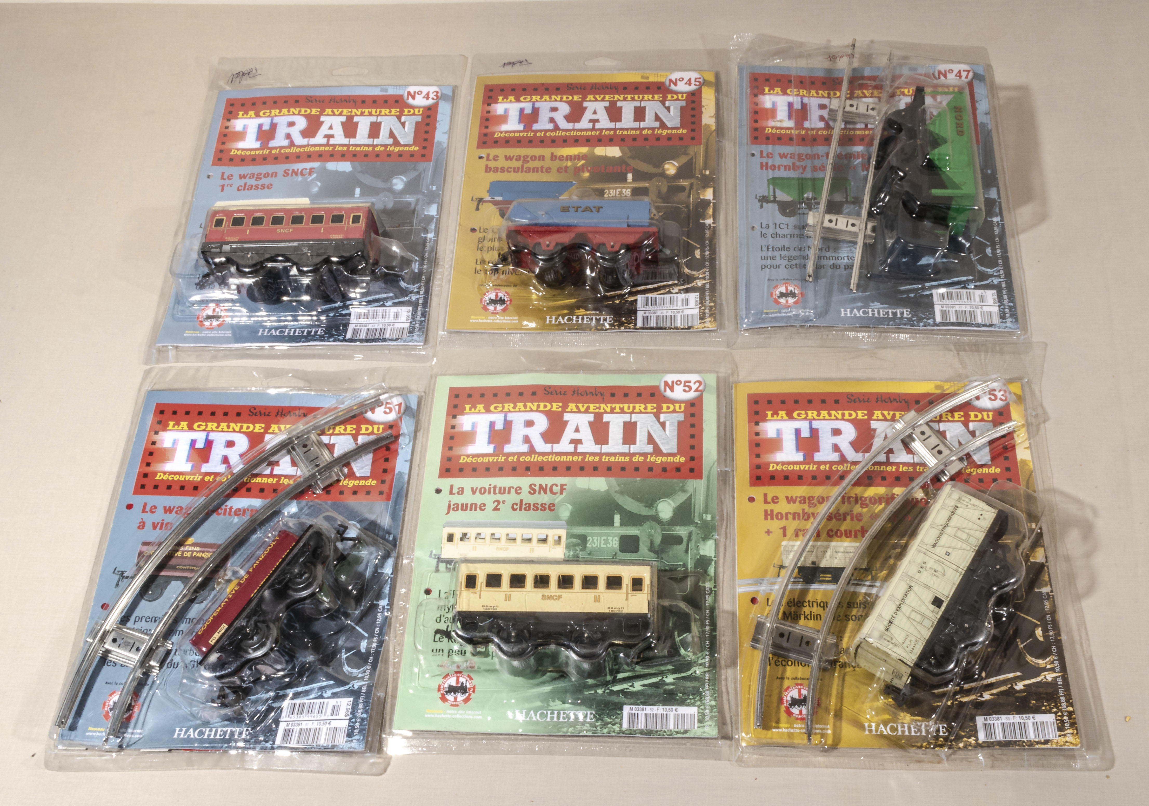 La Grande Adventure du Train, Numbers 43, 45, 47, 51, 52, 53