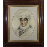 Thomas Unwins A.R.A. (1782-1857) a copy of a pastel portrait of Susan Moncrieff wife of Rev. William