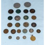 Assorted coins