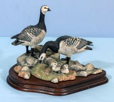 A Border Fine Arts figure group PS05 Barnacle Geese