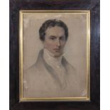 Thomas Unwins A.R.A. (1782-1857) a pastel portrait of Henry Paul of Woodside, Glasgow, rosewood