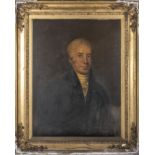 Thomas Hickey (1741-1824) gilt framed oil on canvas portrait of Sir Samuel Toller (1764-1821)