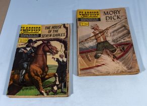 A Collection of 13 Classic Illustrated comics