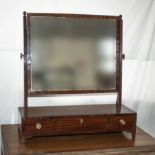 A Regency dressing mirror.