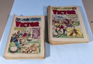 40 vintage Victor comics 1990