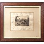 Frank Paton - An oak framed etching entitled Every Dog has his Day, image size 20cm x 25cm