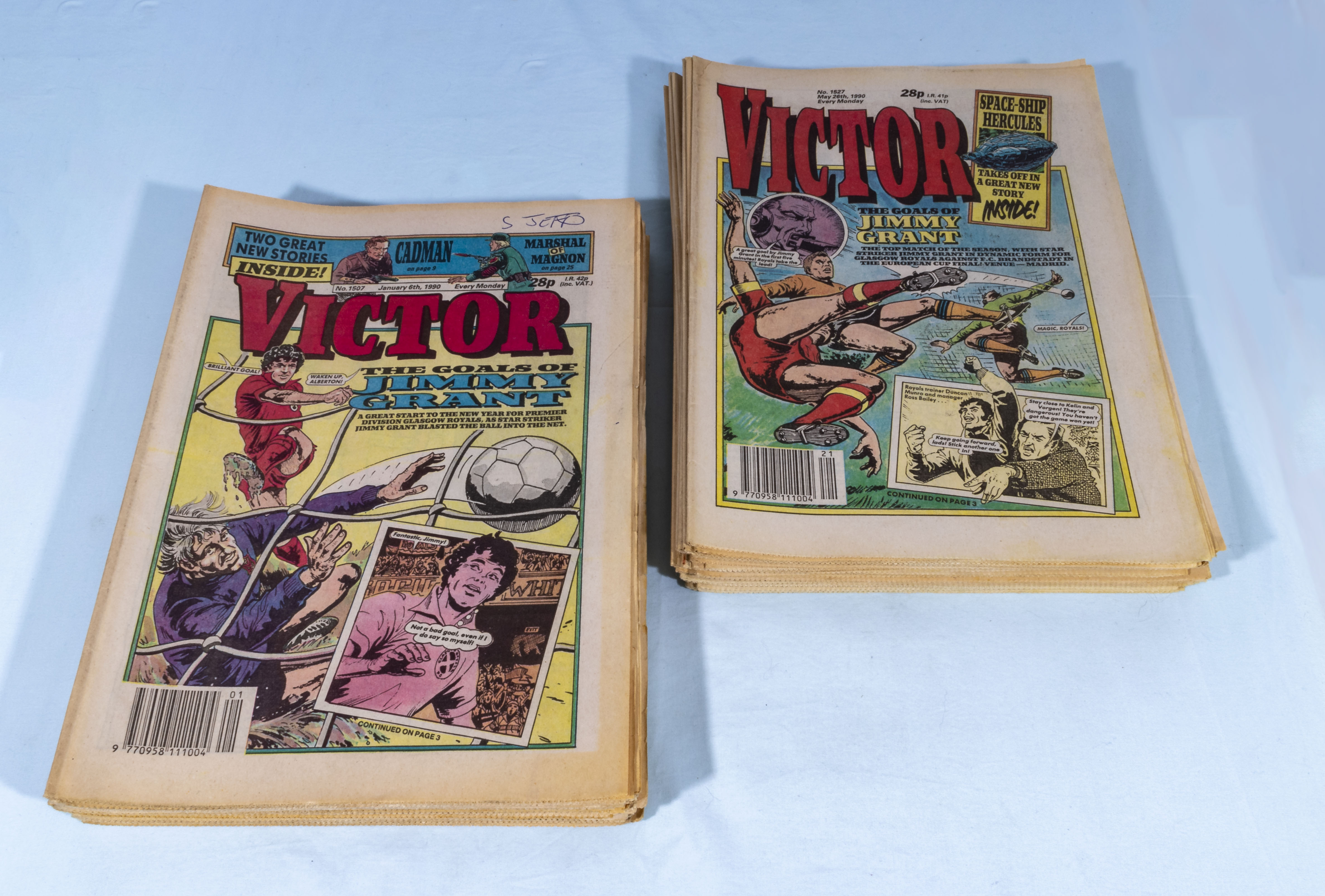 49 vintage Victor comics 1989