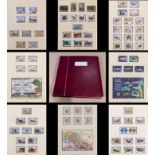 A Jersey stamp album containing stamps 1987-1999