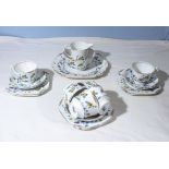 A part decorative china tea set