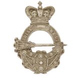 Irish. Royal Meath Militia Victorian glengarry badge circa 1874-81. Fine and scarce die-stamped