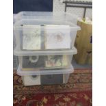 Three crates of assorted singles records from the 70's onwards (approximately 450)