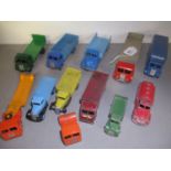 Dinky diecast commercial vehicles to include 'Ever Ready' Guy lorry, Leyland Comet lorry, Guy flat-