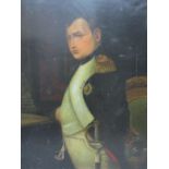 French School, 19th century After Hippolyte Paul Delaroche (1797-1856) portrait of Napoleon in his