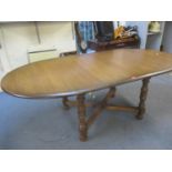 An extending Ercol dining table