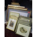 A quantity of various framed and glazed prints to include Winnie the Pooh and Arther Rackham prints