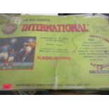 A Subbuteo International box containing various teams to include international and English