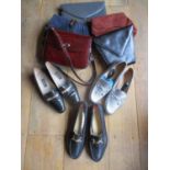 Three pairs of ladies leather shoes to include Bally and Baroness Franchetti, Euro size 41