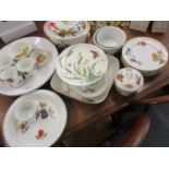 Royal Worcester Evesham and other tableware